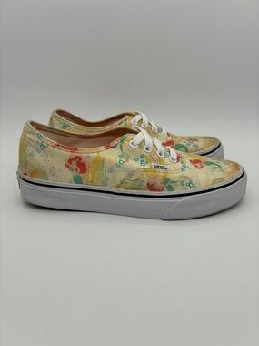 Vans x Disney Little Mermaid Authentic Sneakers Limited Edition RARE  |  Size: 7